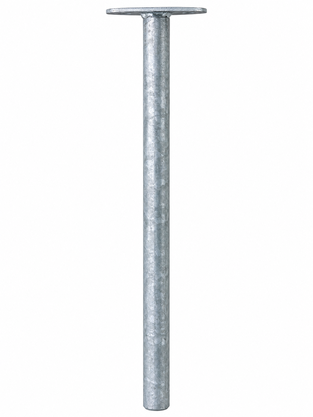 Galvanised Steel Drop Pin on White