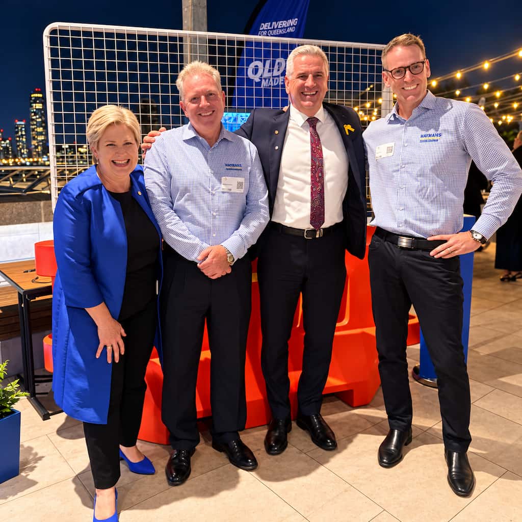 Rooftop Networking Portrait Under City Lights